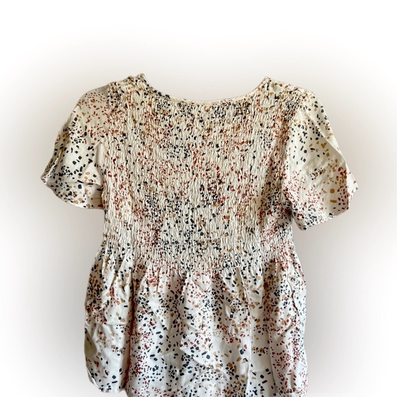 Floral Ribbed Tee - Picture 2 of 3